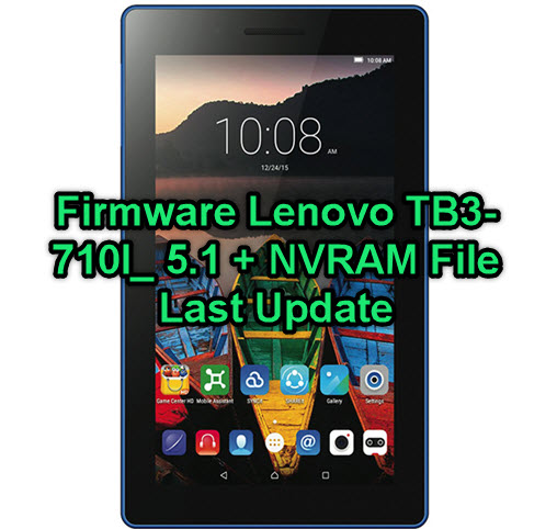 Firmware Lenovo TB3-710I