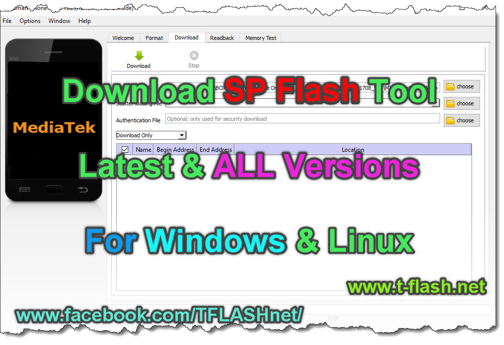 SP Flash Tool Latest & ALL Versions For Windows & Linux