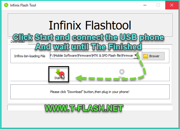 5-Download Infinix Flash Tool (all versions)