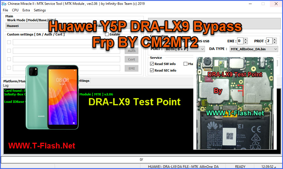 Huawei Y5P DRA-LX9 Bypass Frp