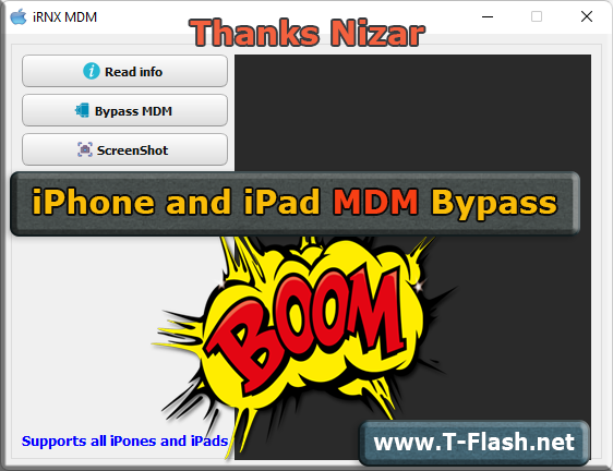 Free iPhone and iPad MDM Bypass